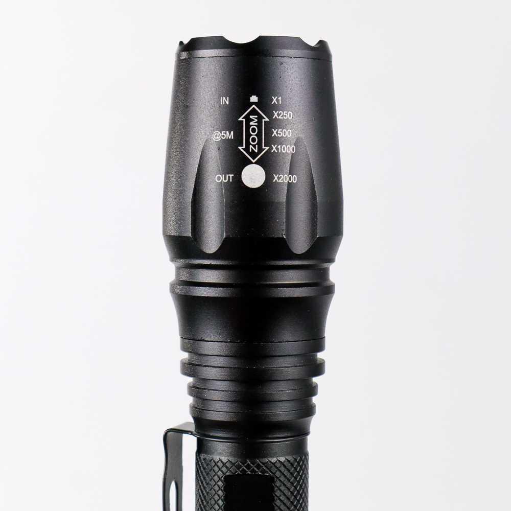 TaffLED Senter LED Outdoor Flashlight Cree XM-L T6 3800 Lumens - E27