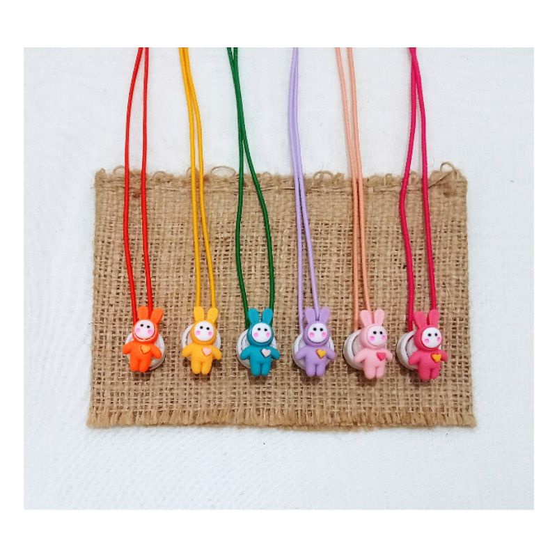 strap masker karakter 2in1 / konektor masker 2in1 / Strapmasker 2in1 / kalung masker / konektor mask