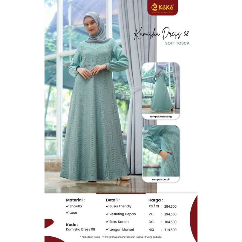KEKE GAMIS DEWASA KAMISHA 08 GAMIS DEWASA TERBARU 2022 GAMIS KEKE TERBARU