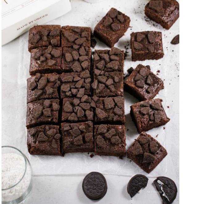 

정 Mbun Brownies Panggang Ukr 22x22 Hot