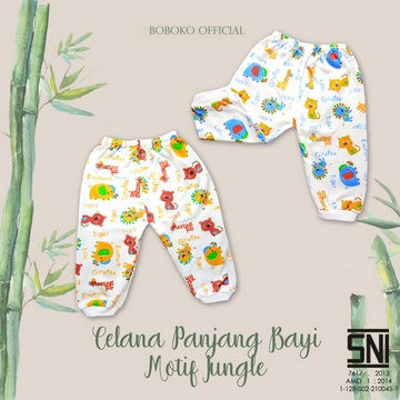 Boboko Celana Panjang Bayi DK Pampers Murah Motif Jungle