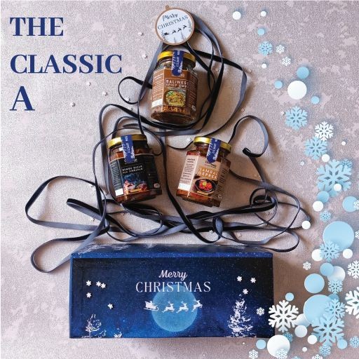 

[COD] The Classic Hampers Christmas Gift Set Hadiah Natal Bumbu Madu Selai - The Classic A
