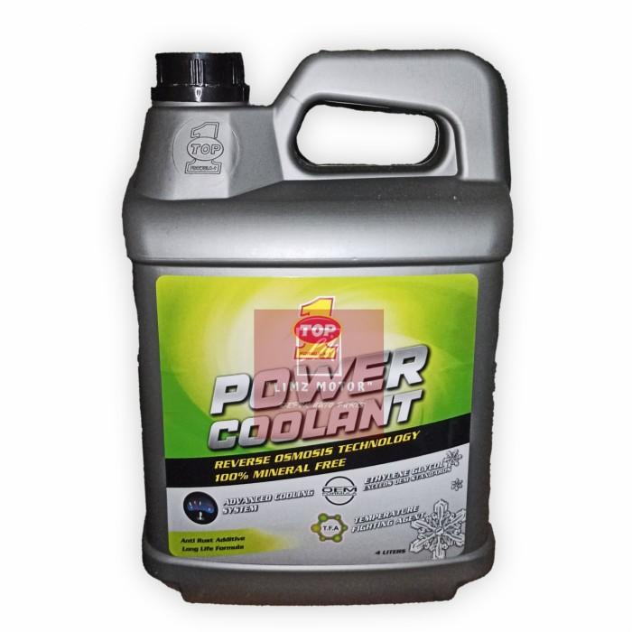 Jual Radliq Air Radiator Power Coolant Top One Green 4 Liters Original Shopee Indonesia