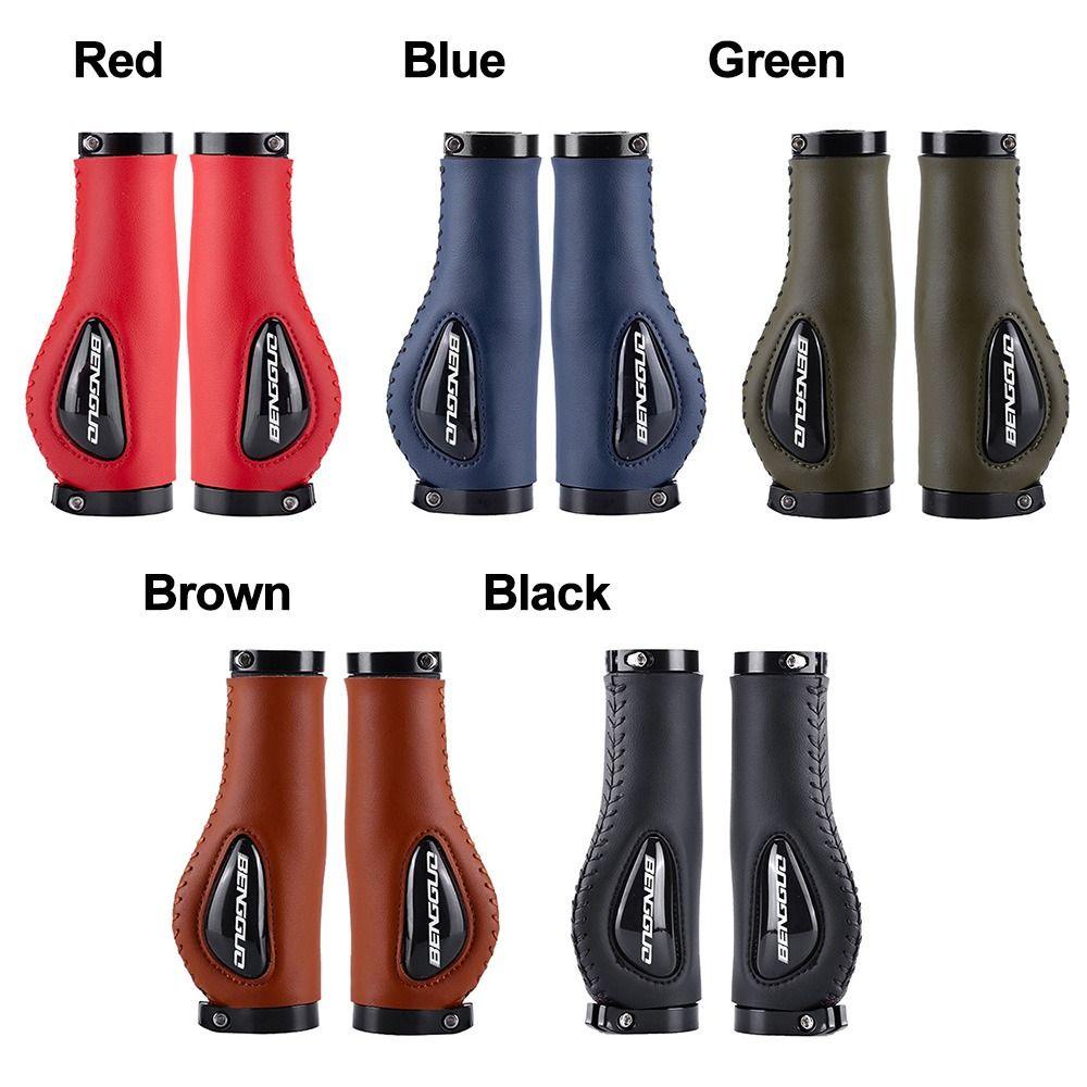 R-FLOWER Grip Sepeda Retro Olahraga Outdoor MTB Locking Grips Casing Cover