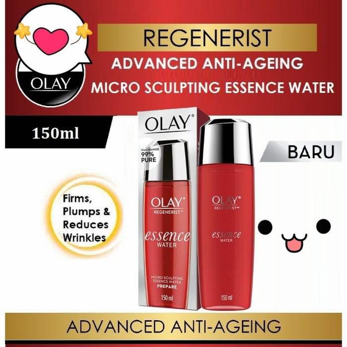 Olay Regenerist Micro-Sculpting Essence Water Serum Wajah 150ml