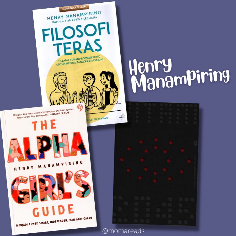 Preloved and NEW Original - Filosofi Teras Hitam 2045 Alpha Girl's Guide (Bahasa Indonesia)