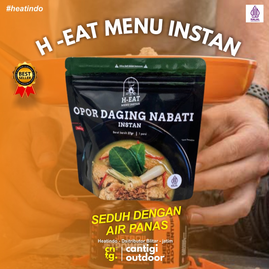 

Cahayadstore Makanan H-Eat Makanan Gunung,Makanan Camping, Nasi Putih, Nasi Kuning, Mashroom Pho,