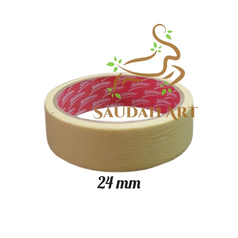 

Lakban Kertas / Masking Tape 6mm/12mm/24mm