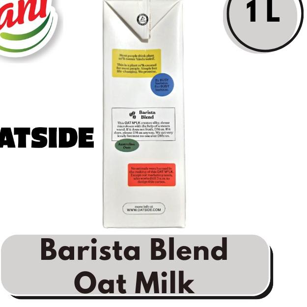 

Terbatas Oatside Barista Blend / Chocolate / Chocolate Hazelnut Oat Milk 1L - Susu Oat Gandum