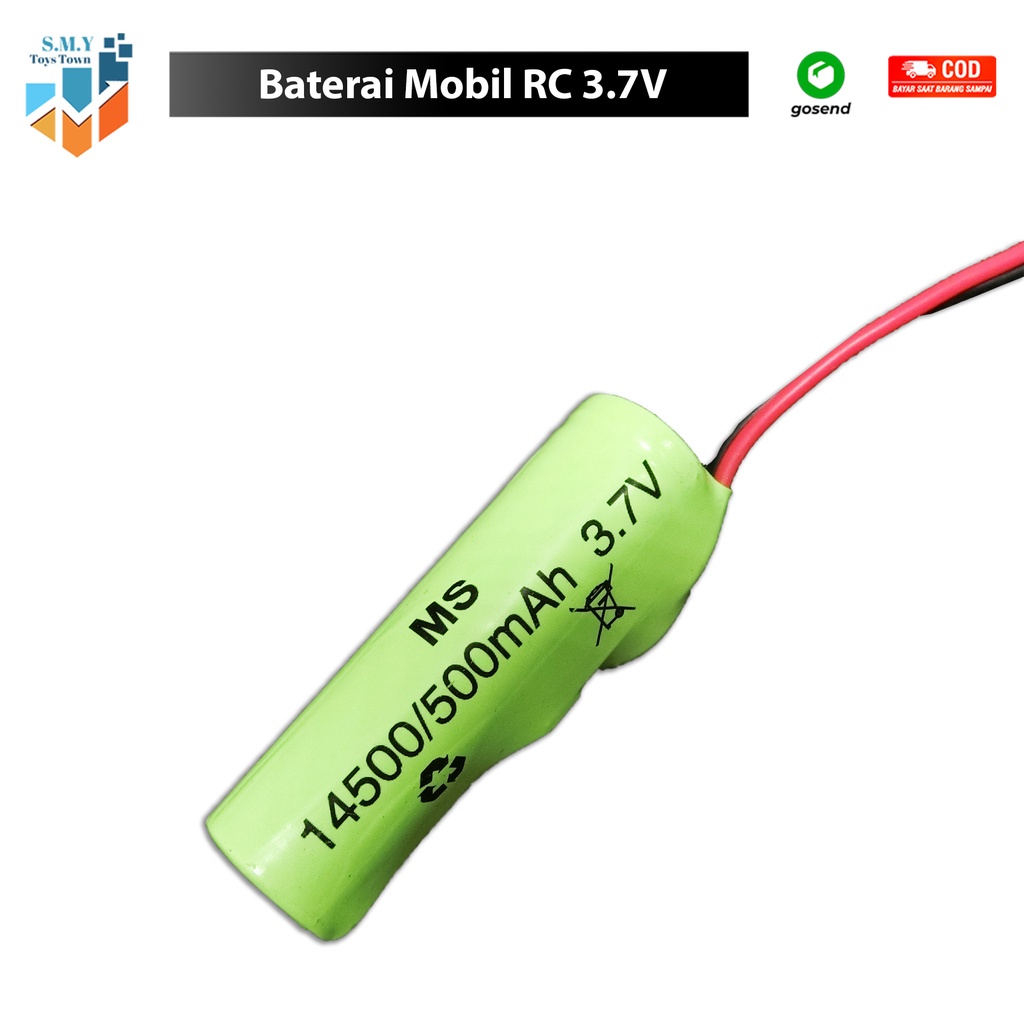 Baterai Mobil RC 3.7V Batre Cas Cadangan 3.7 Volt Remote Control