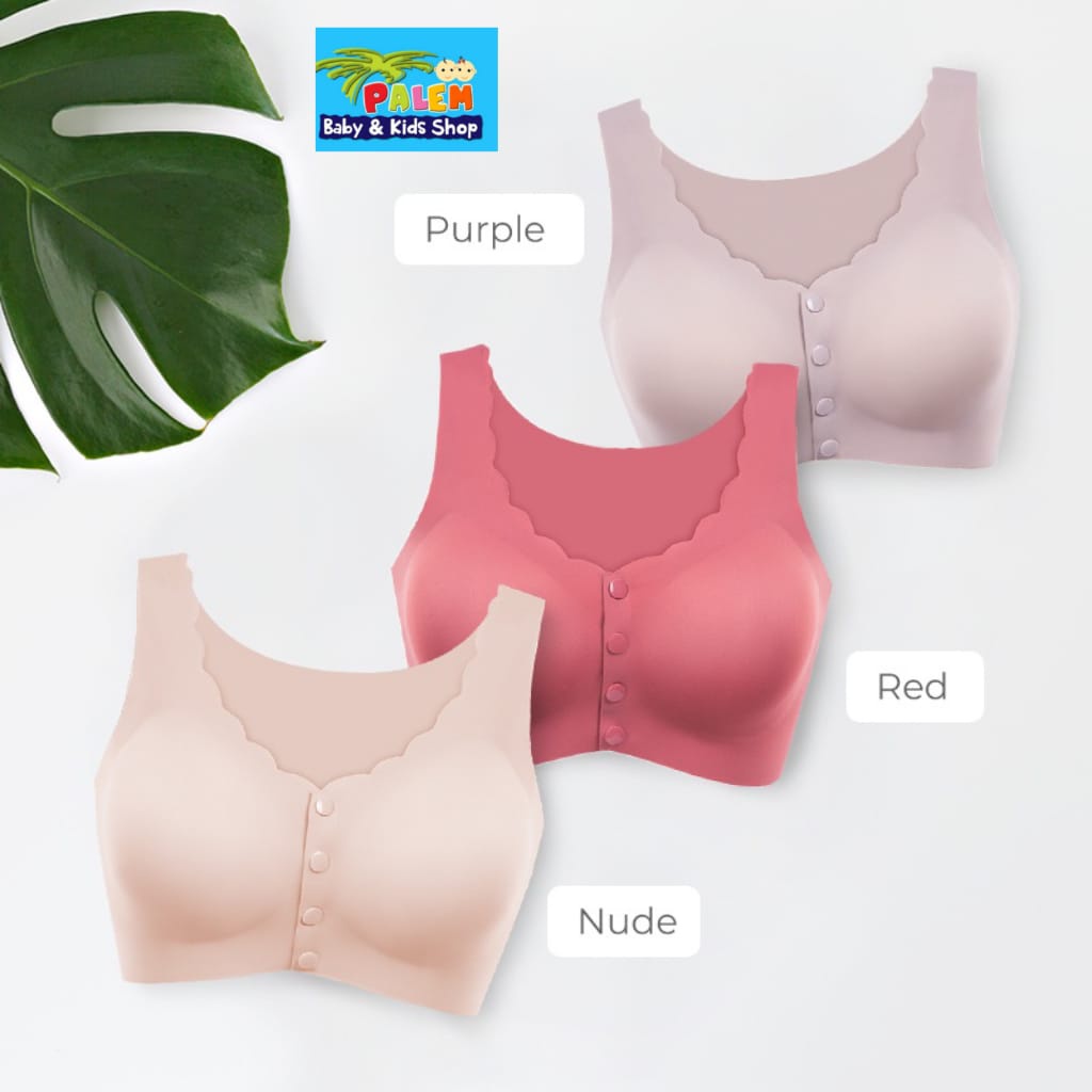 Mooimom Basic Air Buckle Maternity &amp; Nursing Bra - Bra Menyusui &amp; Hamil