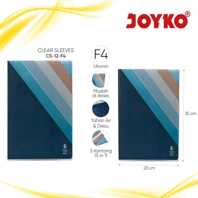 

CLEAR SLEEVES MAP L BENING MEREK JOYKO CS-12-F4