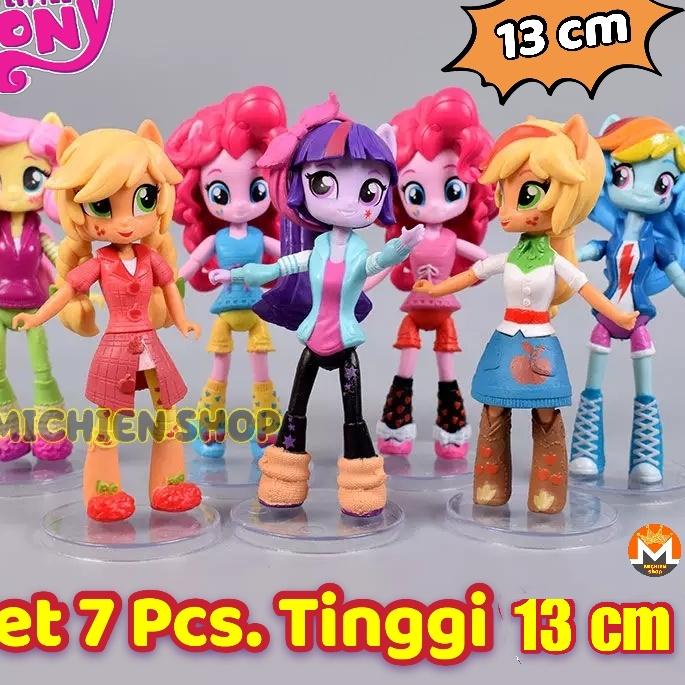 Fast Packing MY LITTLE PONY EQUESTRIA GIRLS ACTION FIGURE SET PCS