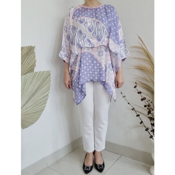 tunik / blouse batik modern - viscose puloan