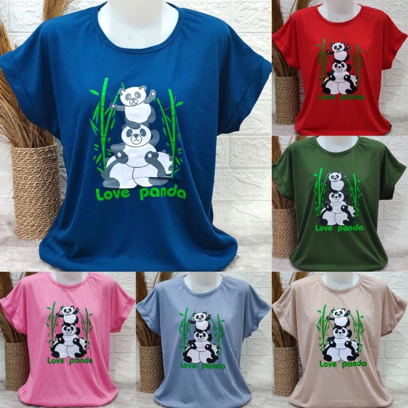 Kaos Wanita Jumbo Gambar Seri 3 Kaos Wanita Gambar jumbo seri 3