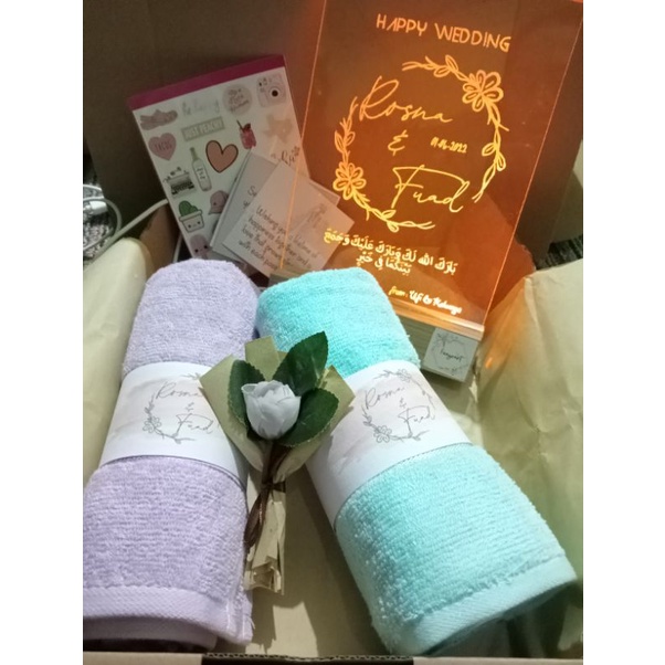 LAMPU TIDUR AKRILIK, Lampu Akrilik Led Custom Ukuran A5, A6 Lampu Hias Kamar Tidur