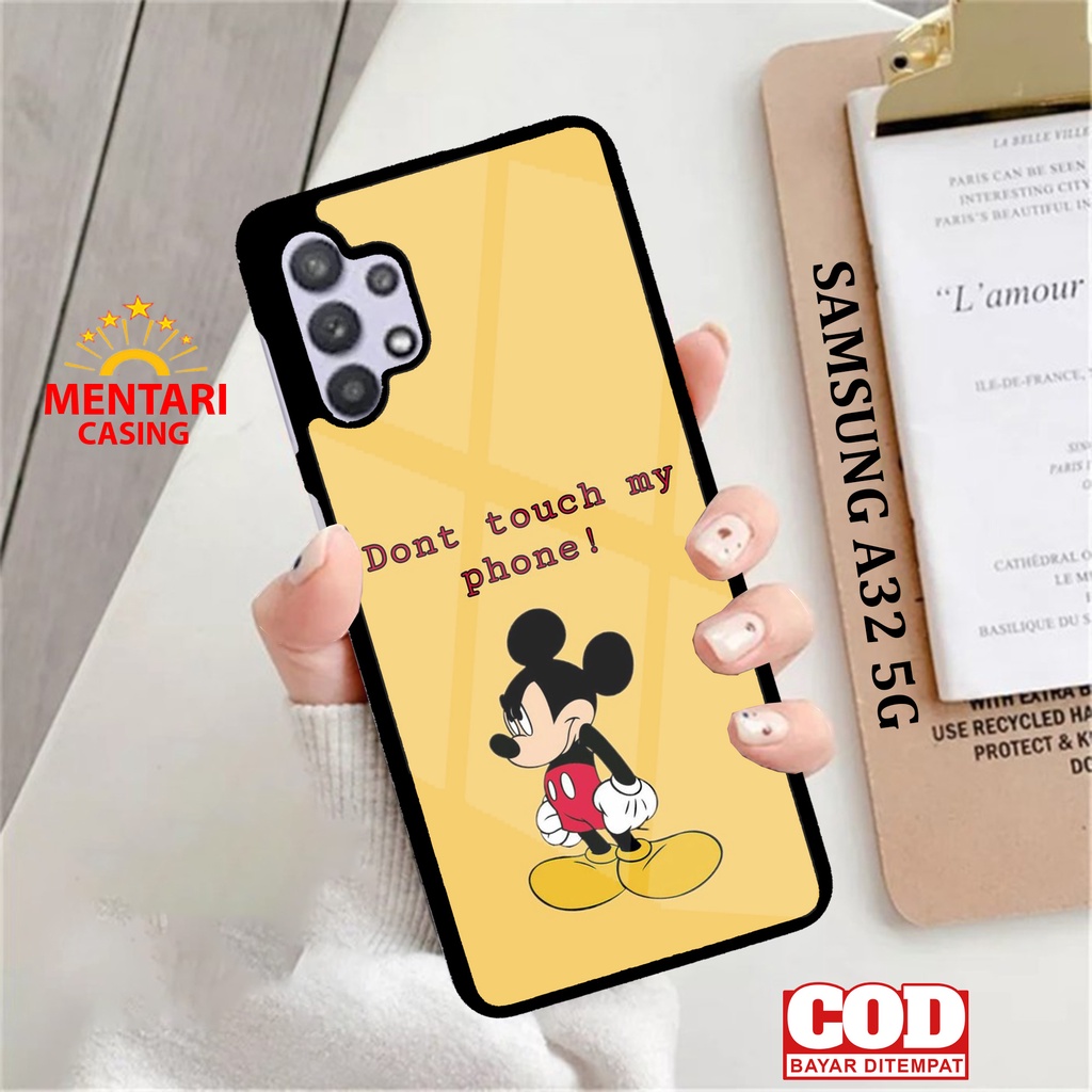 Case SAMSUNG A32 5G CASING SAMSUNG A32 5G [ MICKEY ] Mentari casing case hp kondom hp case custom ca