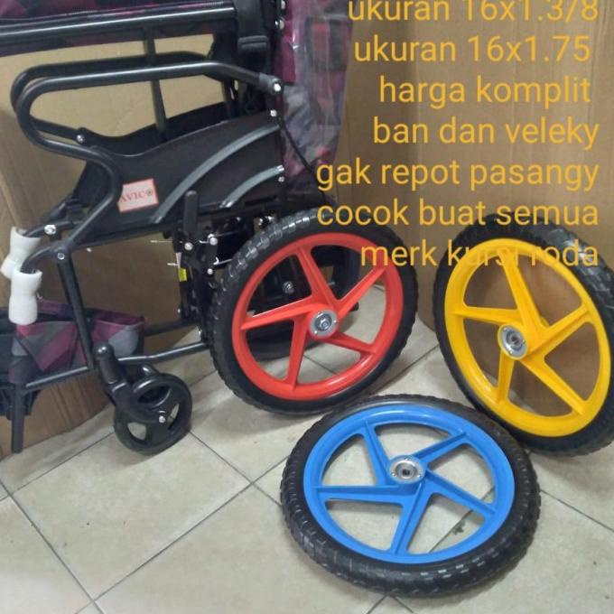 ban kursi roda ukuran 16
