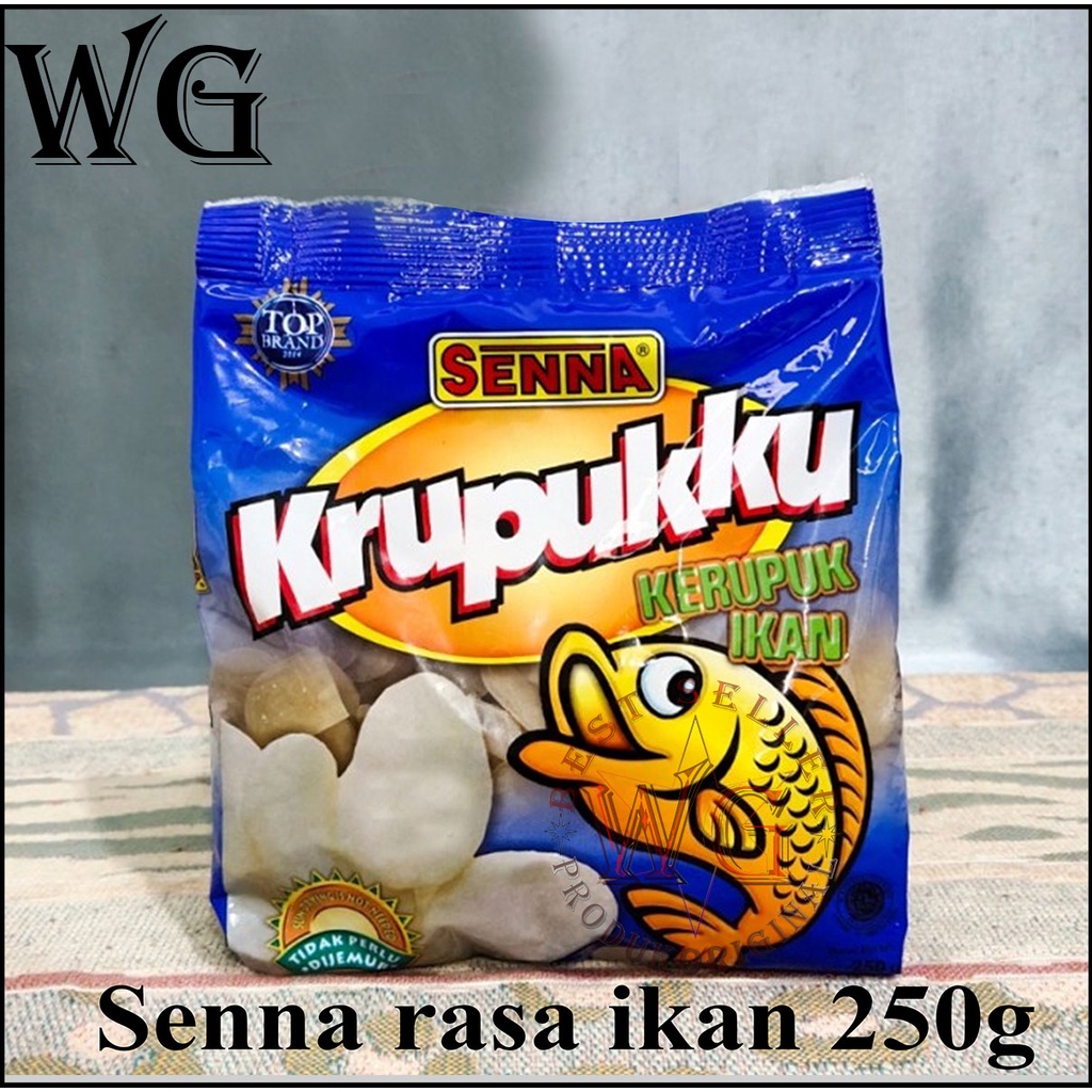 

Bahan Mentah Krupukku Senna Rasa Ikan 250 Gram