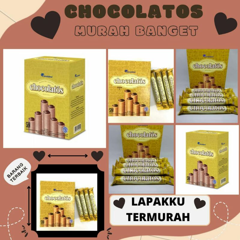 

GERRY CHOCOLATOS 2 BOX ISI 48 PCS / GERY CHOCOLATOS MURAH BANGET