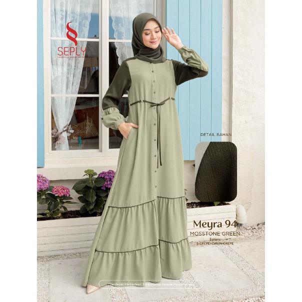 Jual MEYRA 94 BY SEPLY (Original) - Gamis Seply Terbaru 2022 (PROMO