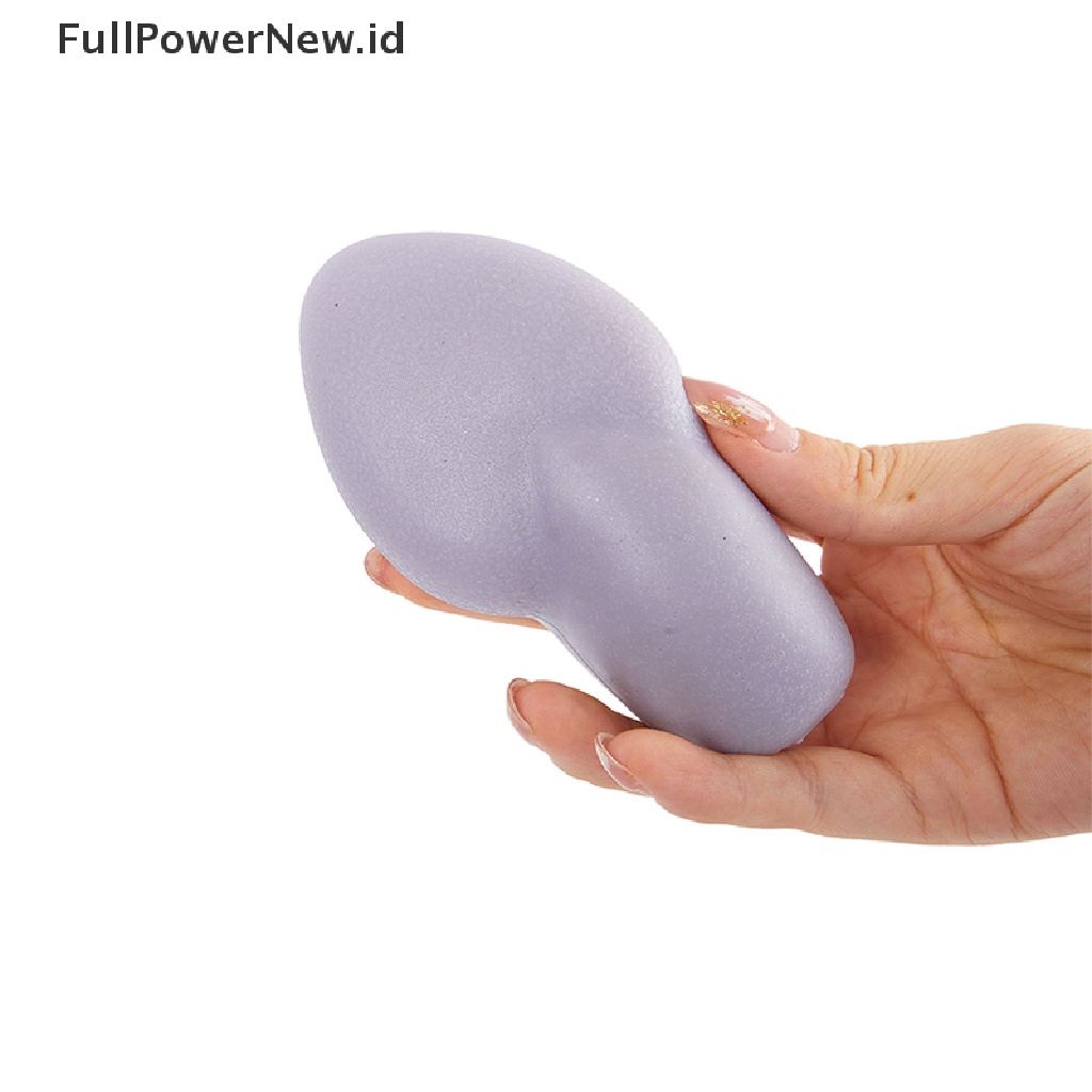 Power 1PC Spons Blender Aplikator Foundation Bahan Silikon Gel Untuk Makeup