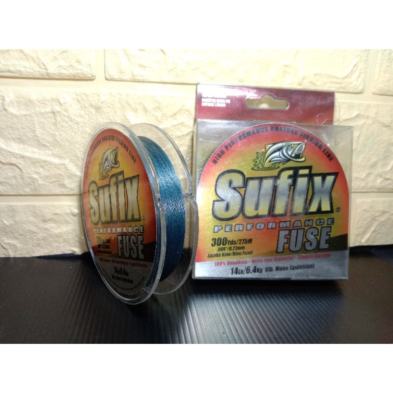 PE sufix performance fuse 14lbBraided