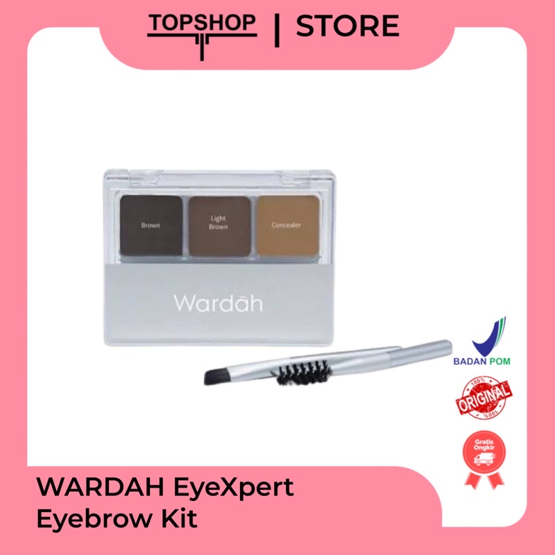 Wardah EyeXpert Eyebrow Kit Palet Alis
