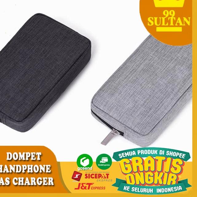 Murah Pouch Hp | Dompet Handphone Kipling Tas Gadget Charger Power Bank Kabel USB