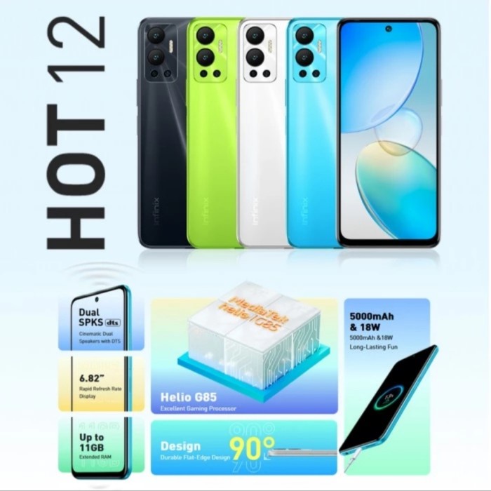 Infinix Hot 12 Ram 6/128GB