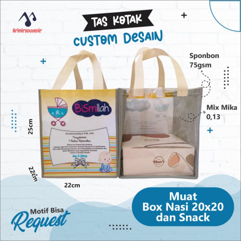 

Tas Souvenir Ulang Tahun Custom Desain
