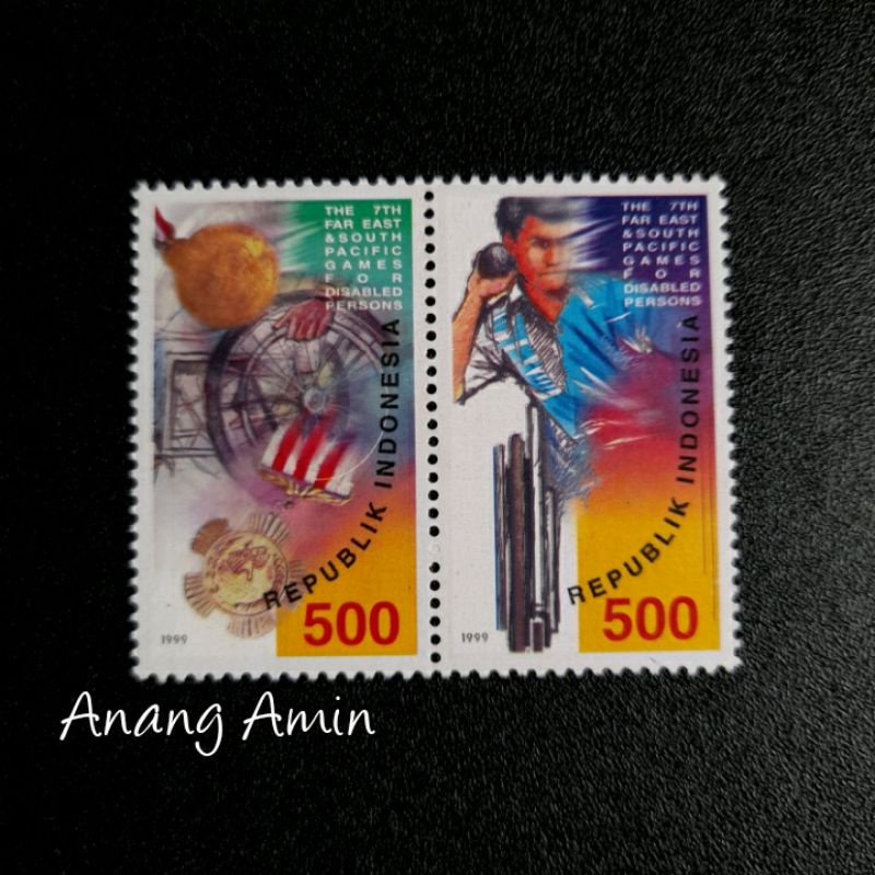 

LOT.F61 PRANGKO INDONESIA I-557 2V DEKADE ASIAPASIFIK PENYANDANG CACAT