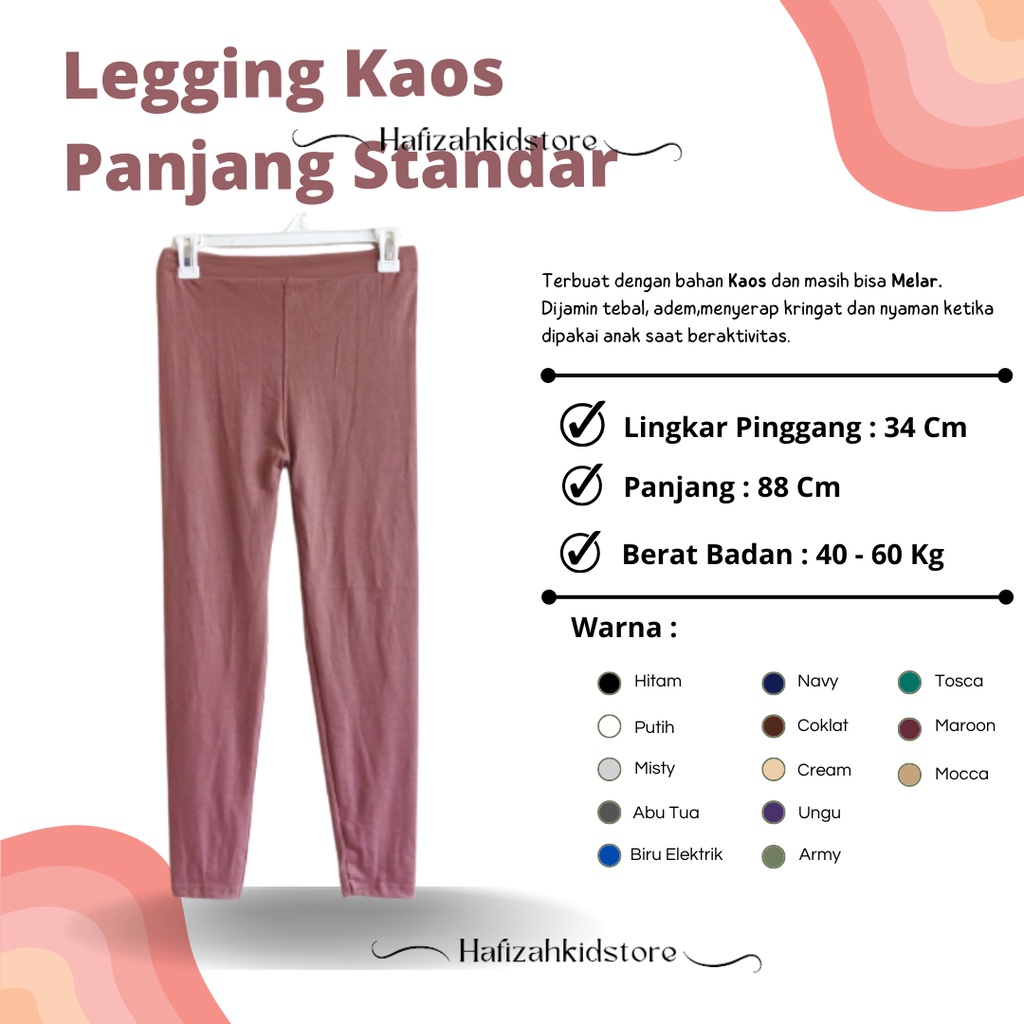 LEGGING KAOS PANJANG STANDAR