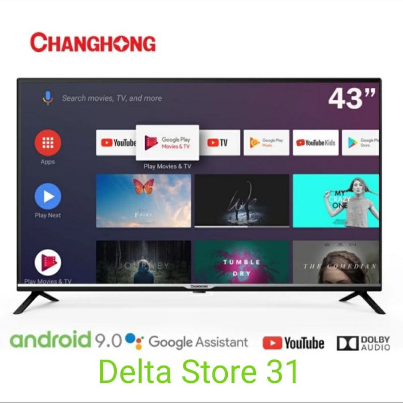 Changhong Android TV 43"L43H7 / Changhong LED TV 43" L43H7 Android