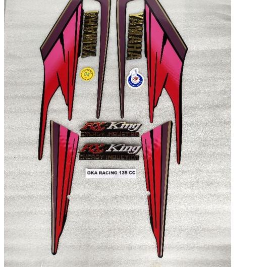 *BestSeller* striping lis sticker rx king 95 lengkap emblem Termurah