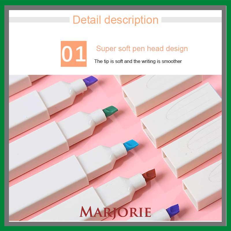 COD multicolor pena stabilo siswa 6PCS/set Stabilo / highlighter pastel 6 colors warna-MJD
