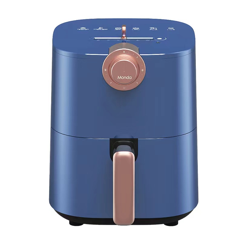 Air Fryer 4.8L /6.5L Automatic Oil Free Single Pod Non Stick Timer Kitchen Healthy Pink Blue Fries Machine