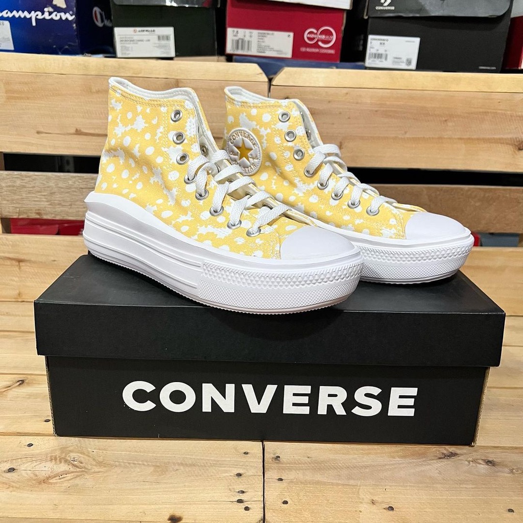 Converse CTAS Move Hi Platform Bright Florals