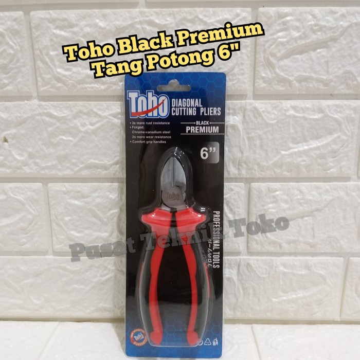 TANG POTONG TOHO 6" / TANG POTONG TOHO BLACK PREMIUM