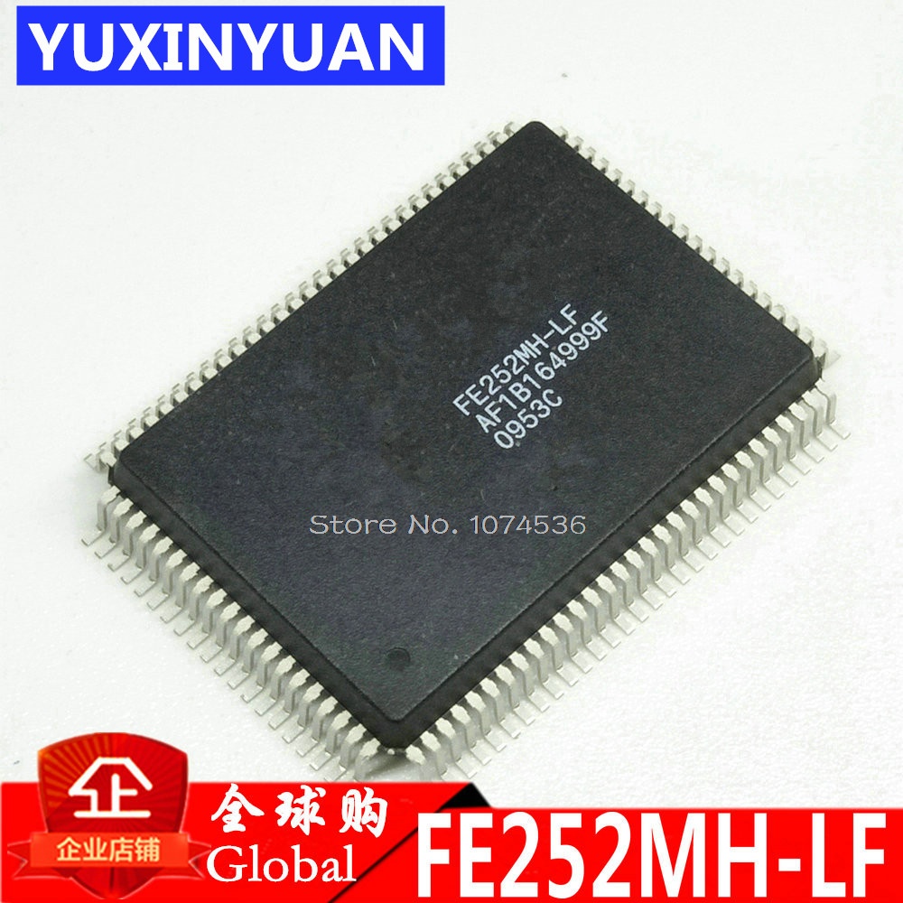 Fe252 FE252MH FE252MH-LF QFP128 QFP-128 Baru original authentic Sirkuit Terintegrasi IC LCD chip Elektronik 1PCS 新边