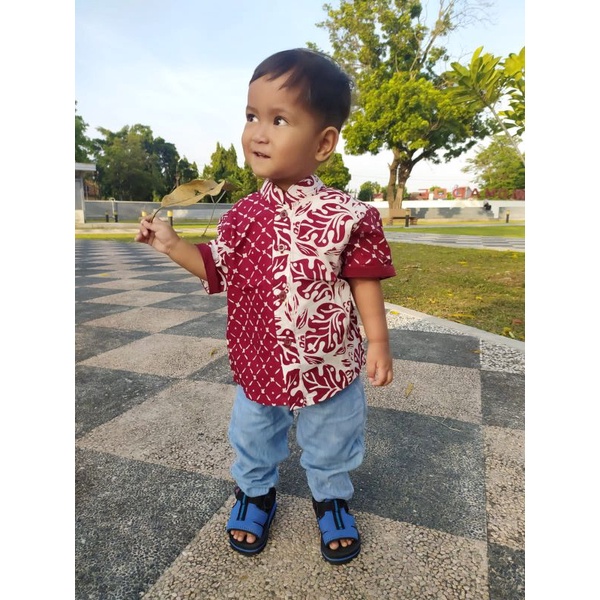 Batik anak garutan kombinasi