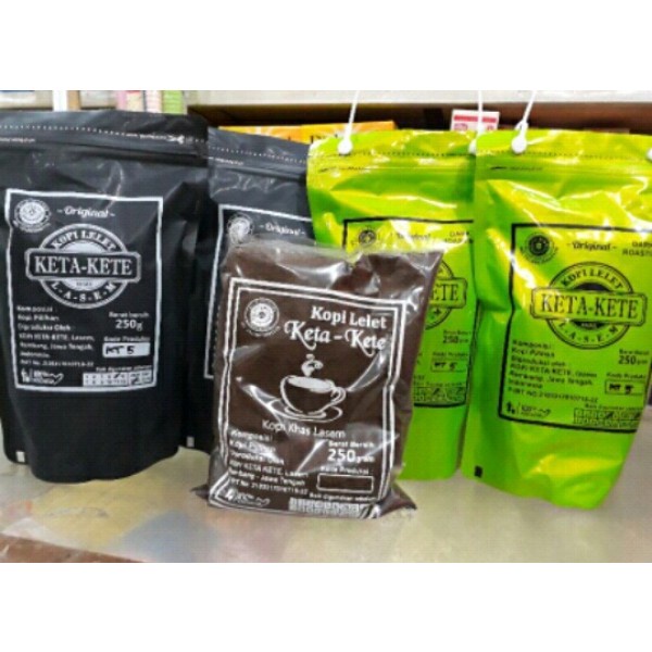 

❤QEILA❤KOPI LELET KETA KETE KHAS LASEM REMBANG 250 GRAM