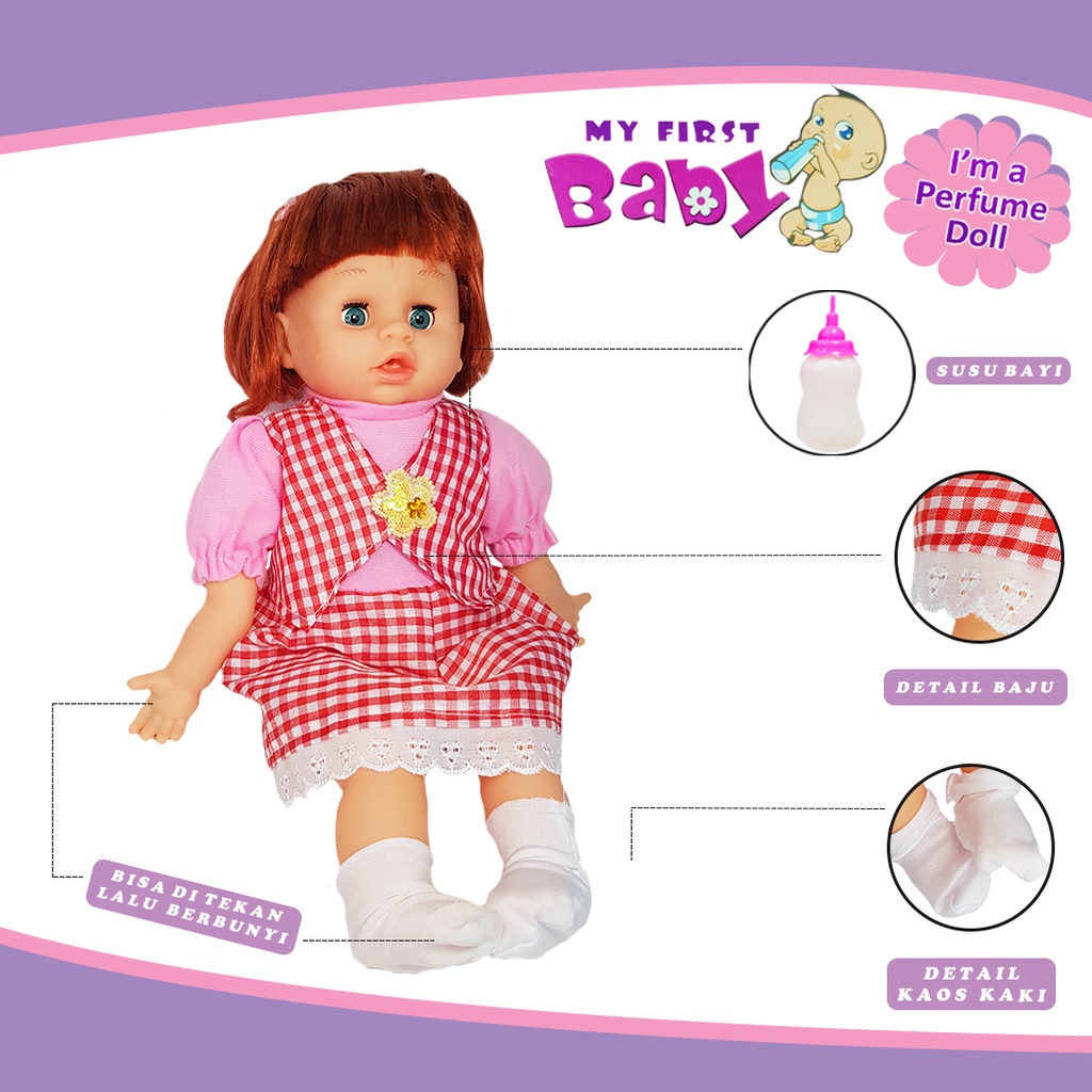 Mainan Anak Boneka Baby Singer / Mainan Boneka Anak Perempuan TERMURAH!! (SKW.808C)