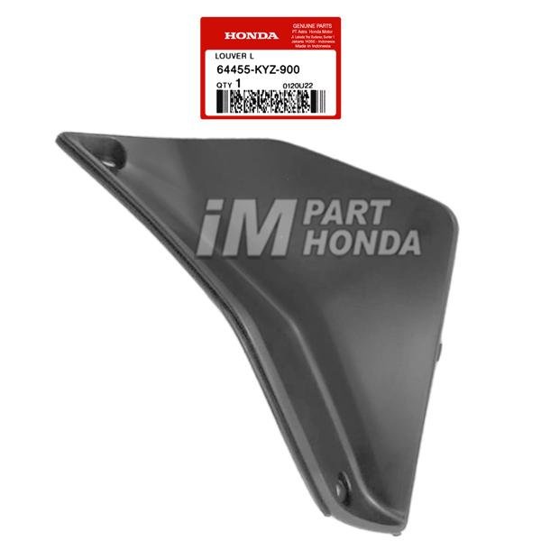 64455-Kyz-900 Louver Sirip Sayap Kiri Supra X 125 Helm In Karbu Fi Stok Langka