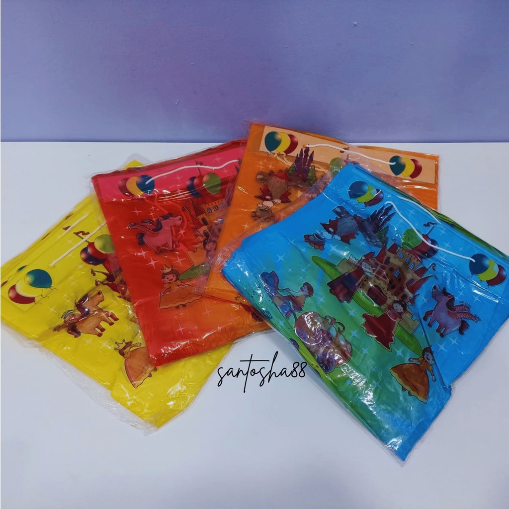 

SALE CUCI GUDANG !!! Tas Ulang Tahun Tali / Goodie Bag Plastik / Tempat Souvenir Ulang Tahun