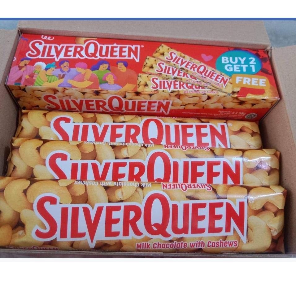 

kodeGg5G0--Silverqueen Mede 58gr isi 3 pcs
