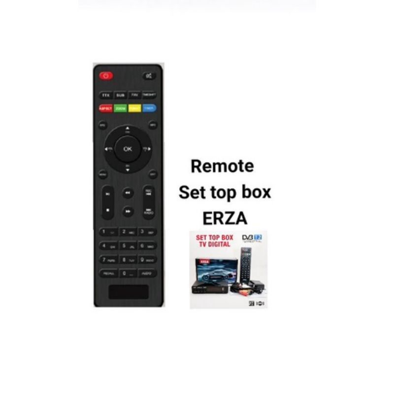 Remote stb Erza Dvb T2