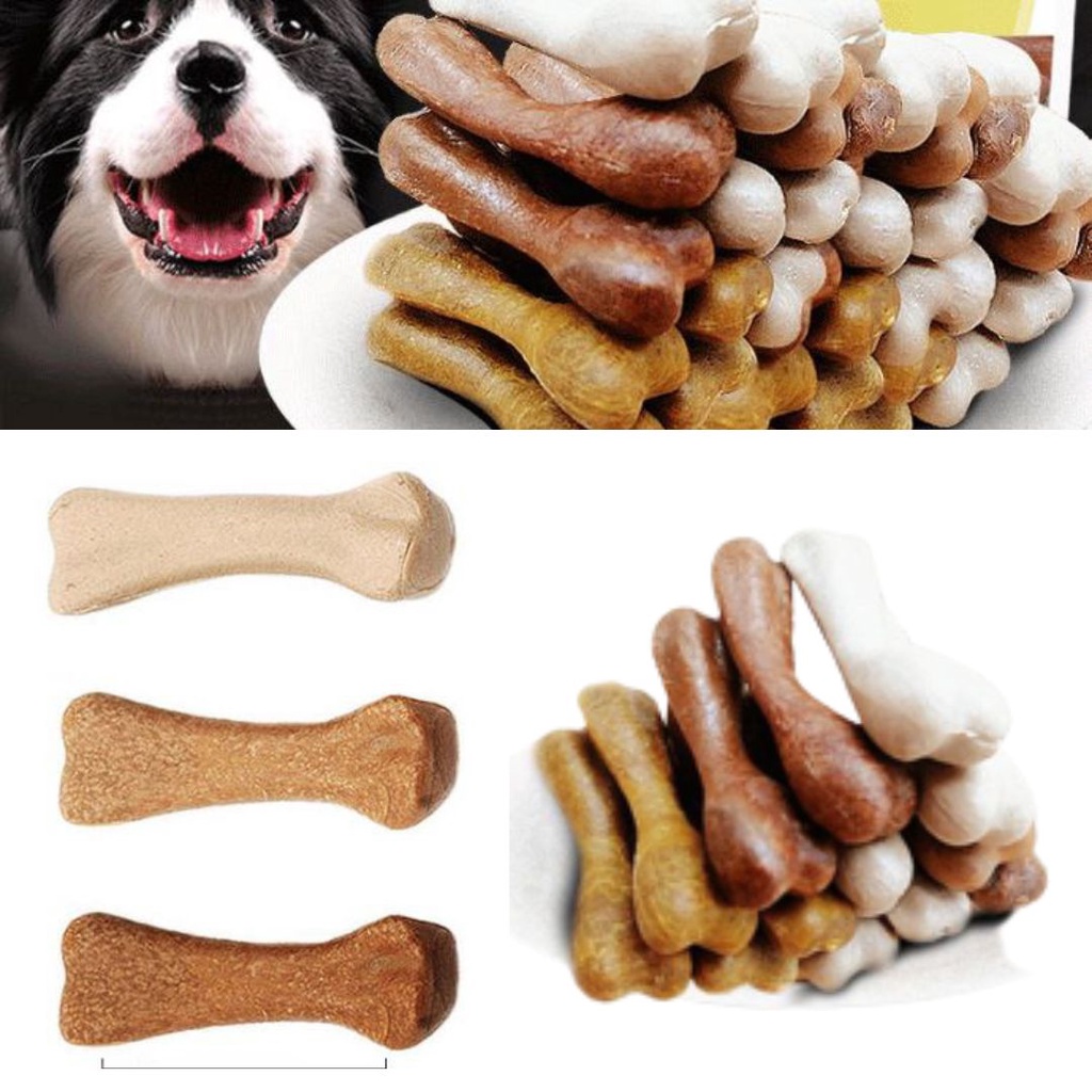 Snack Cemilan Anjing Dog Tulang Treats Toothbrush Dental Snack Pembersih Gigi Termurah FEFARM