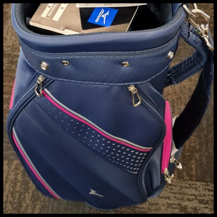 Tas Golf Golf Bag Ladies Golf Bag Mizuno Navy Cart Bag Caddie Bag