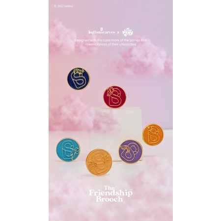 Buttonscarves Brooch My Little Pony